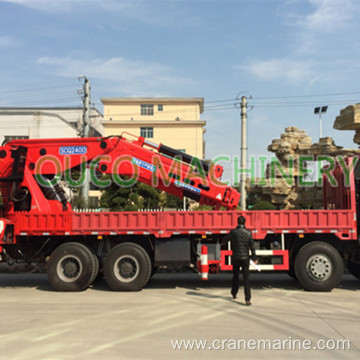 OUCO Telescopic Boom Equipment Truck Mounted Crane